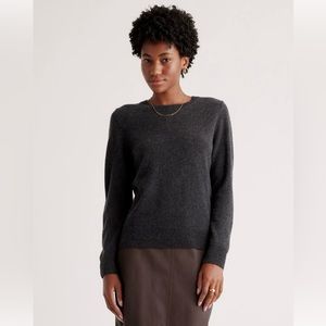Quince Mongolian Cashmere Crewneck Sweater